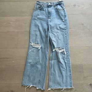 Zara wide leg jeans